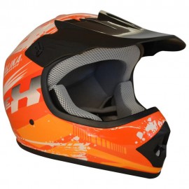 Italika Casco T-Rex para Niño - Naranja - Envío Gratuito