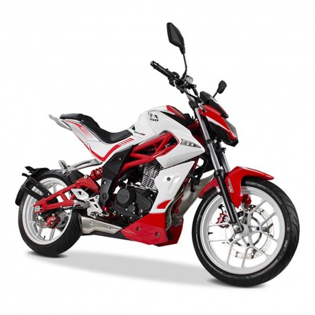 Motocicleta Italika Vort X 200 Rojo con Blanco - Envío Gratuito