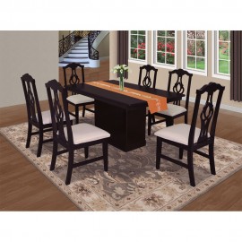 Comedor para 6 Personas Bercelona Cherry - Envío Gratuito