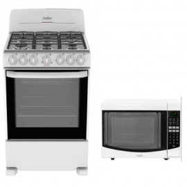 GE Estufa 30" + Horno de Microondas 0.7 - Envío Gratuito