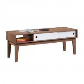 Mesa de Centro Sauder Soft Modern 2 Puertas Madera - Envío Gratuito