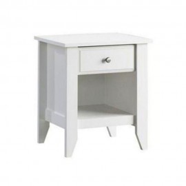 Mesa Auxiliar Sauder Shoal Creek 1 Cajón Blanco - Envío Gratuito