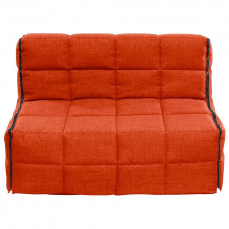Sofá Cama Matrimonial Boreal Anaranjado - Envío Gratuito