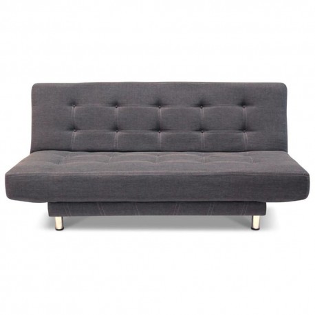 Sofá Cama Matrimonial Canon Gris - Envío Gratuito