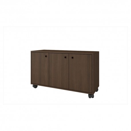 Organizador Multiusos BRV Móveis 3 Puertas Roble - Envío Gratuito