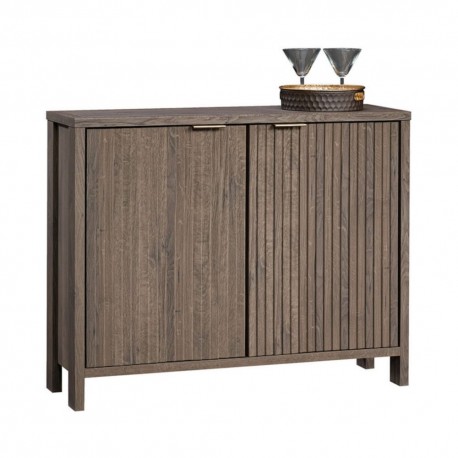 Gabinete Sauder Consola Int Lux Roble - Envío Gratuito