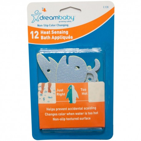 Alerta de Calor Anti Deslizante para Baño Dreambaby 12 Piezas - Envío Gratuito