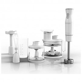 Black & Decker Combo Batidora de Inmersión 6 en 1 – Blanco - Envío Gratuito