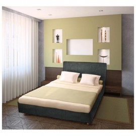 Cama Matrimonial Altima Gris - Envío Gratuito