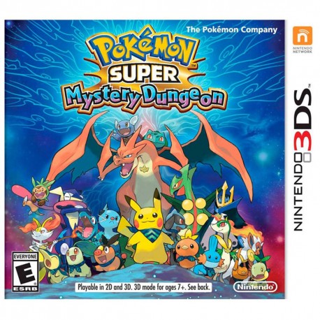 Pokemon Super Mysterydunge Nintendo 3DS - Envío Gratuito