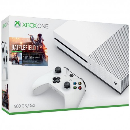 Consola Xbox One S 500 GB mas Videojuego Battlefield 1 - Envío Gratuito