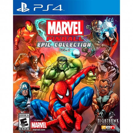 Marvel Pinball Greatest Hits Volume 1 PS4 - Envío Gratuito