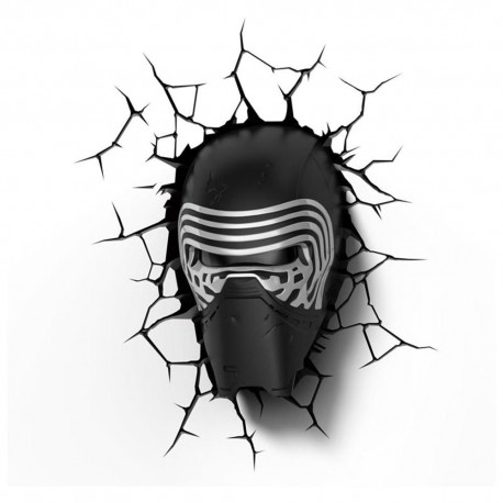Lámpara 3D Star Wars Kylo Ren - Envío Gratuito