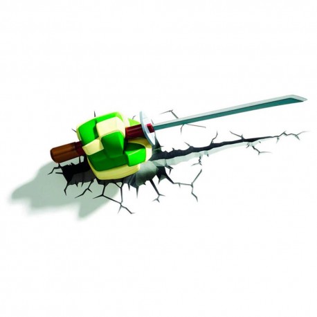 Leonardo Katana Lámpara 3D Tortugas Ninja - Envío Gratuito