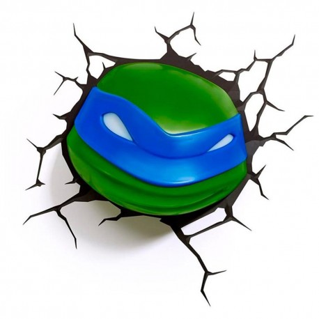 Leonardo Lámpara 3D Tortugas Ninja - Envío Gratuito