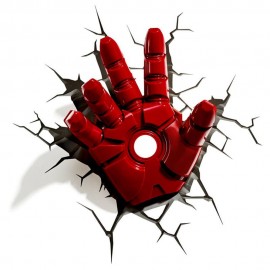 Lámpara Mano 3D Iron Man - Envío Gratuito