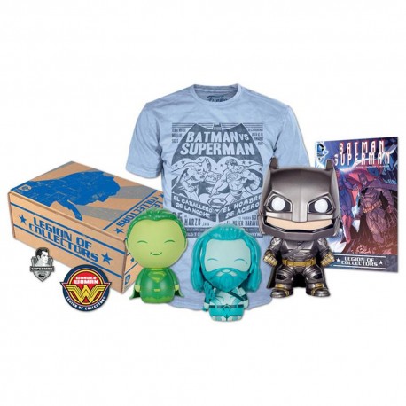 DC Comics Pack Coleccionable Batman VS Superman Grande - Envío Gratuito