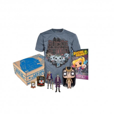 DC Suicide Squad Kit Coleccionable Mediano - Envío Gratuito