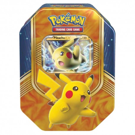 Pokemon Tin Battleheart Pikachu Tin - Envío Gratuito
