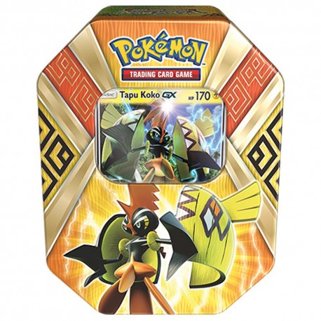 Pokemon Island Guardians TIN Tapukoko - Envío Gratuito