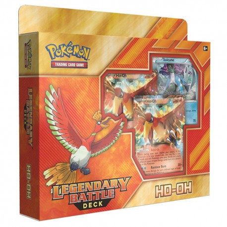 Pokemon Trading Cards Legendary Battle Decks Ho Oh - Envío Gratuito