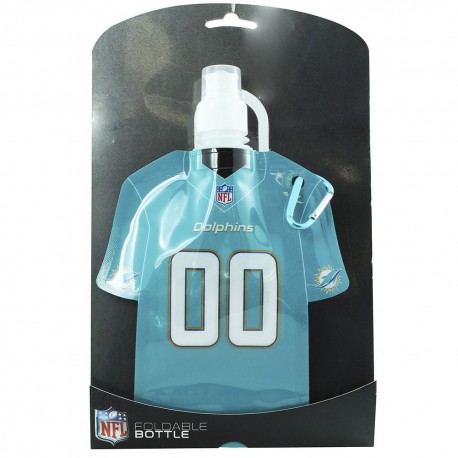 Foldable Jersey Water Bottle Miami Dolphins - Envío Gratuito