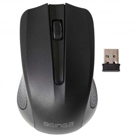 Mouse Inalámbrico Negro - Envío Gratuito