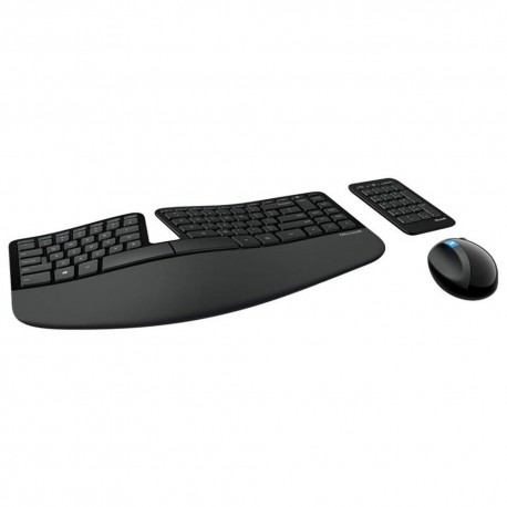Microsoft Teclado y Mouse Sculpt Ergonomic 6440BIC - Envío Gratuito