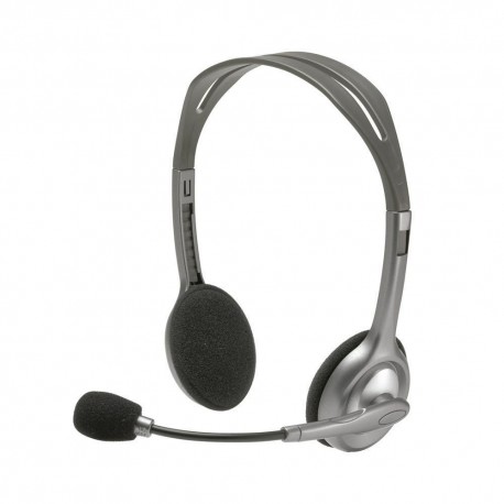 Logitech Diadema Estéreo H110   Gris - Envío Gratuito