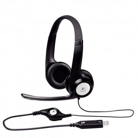 Logitech Diadema USB H390  Negro - Envío Gratuito