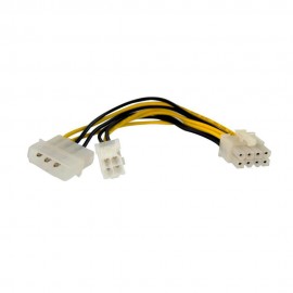 StarTech Cable Adaptador 4 Pines a 8 Pines EPS con LP4 15cm - Envío Gratuito