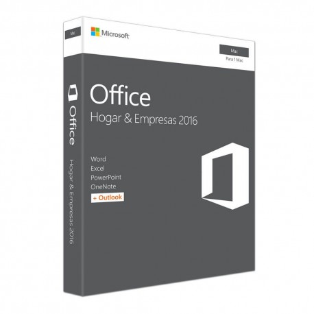 Office 2016 Mac Hogar y Empresas 6440IIH - Envío Gratuito