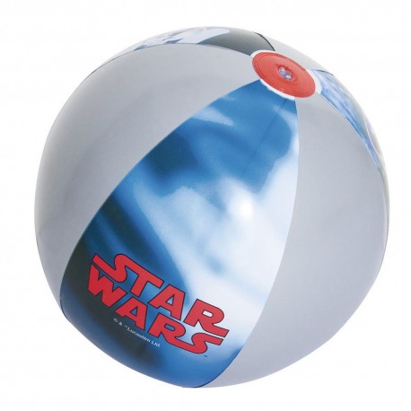 Pelota de Playa Bestway Star Wars Gris con Azul - Envío Gratuito