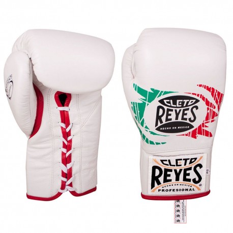 Guantes Profesionales Cleto Reyes Safetec Tricolor 10 oz - Envío Gratuito
