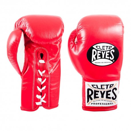 Guantes Profesionales Cleto Reyes Safetec Rojo 8 oz - Envío Gratuito