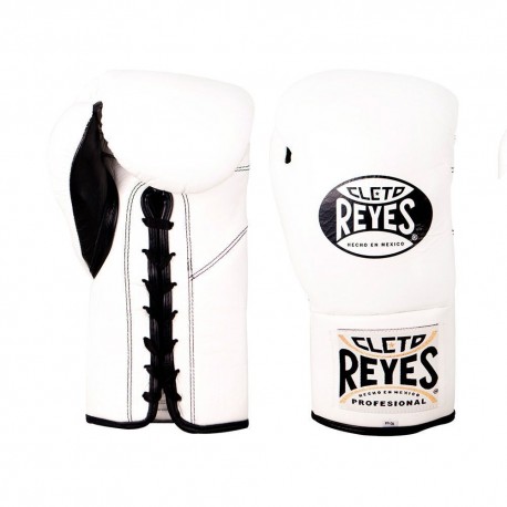 Guantes Profesionales Cleto Reyes Blanco 10 oz - Envío Gratuito