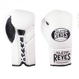 Guantes Profesionales Cleto Reyes Blanco 8 oz - Envío Gratuito