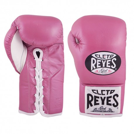 Guantes Profesionales Cleto Reyes Rosa 8 oz - Envío Gratuito