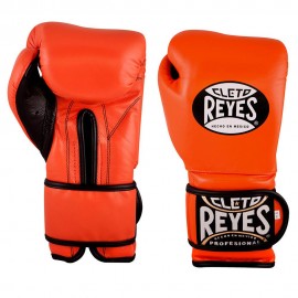 Guantes de Entrenamiento con Velcro Cleto Reyes Naranja 12 oz - Envío Gratuito