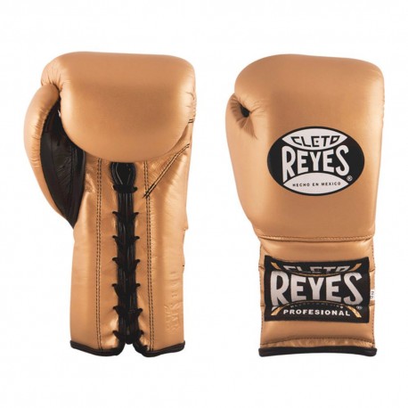 Guantes de Entrenamiento Cleto Reyes Dorado 12 oz - Envío Gratuito