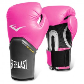 Guantes de Entrenamiento Everlast Elite Rosa con Gris 8 oz - Envío Gratuito