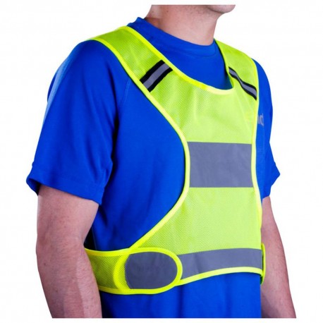 Bodyfit Chaleco Reflejante Deportivo Verde - Envío Gratuito