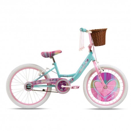 Veloci Bicicleta Urbana Amore Mío Rodada 20 1V Turquesa - Envío Gratuito