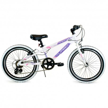 Bicicleta Turbo Racing Blanco R20 Mujer - Envío Gratuito
