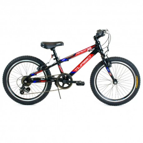 Bicicleta Turbo Racing Negro con Rojo R20 Mujer - Envío Gratuito